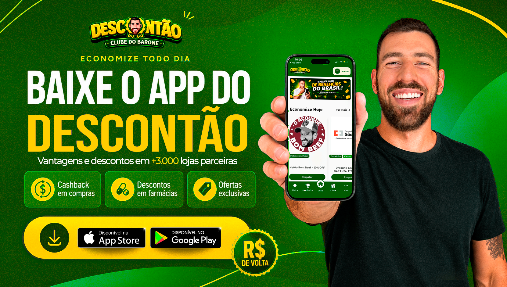 Baixe o app do Descontão